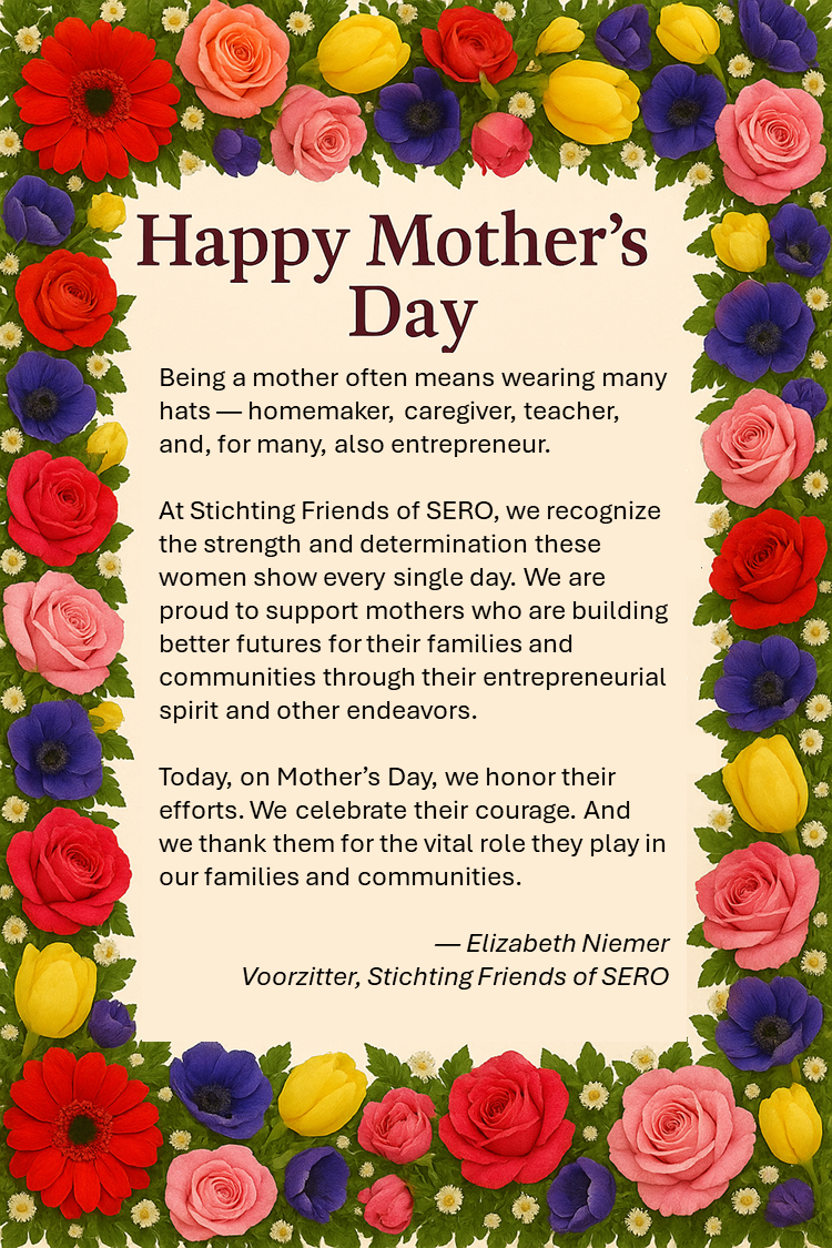 Quote from Chairperson Elizabeth Niemer for all mothers